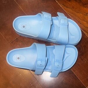 Shade & Shore Light Blue Sandals
